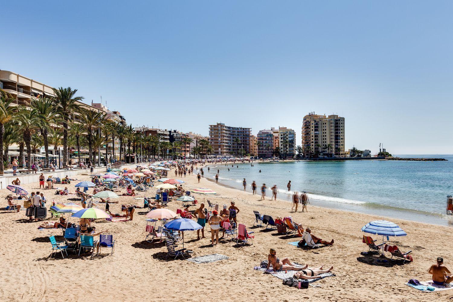 Studio Apartment Santana Habaneras - 18 At Beach With Garage, Pool And Lift Τορεβιέχα Εξωτερικό φωτογραφία